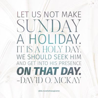 Sabbath Quote