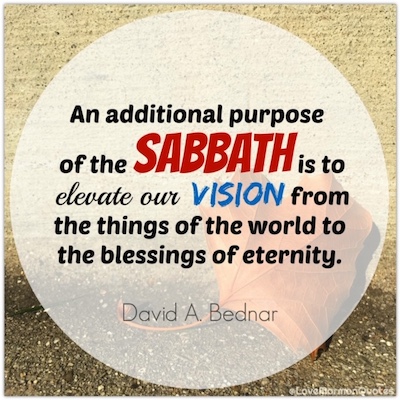 Sabbath Quote