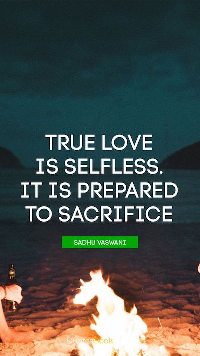Sacrifice Quote