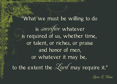 Sacrifice Quote