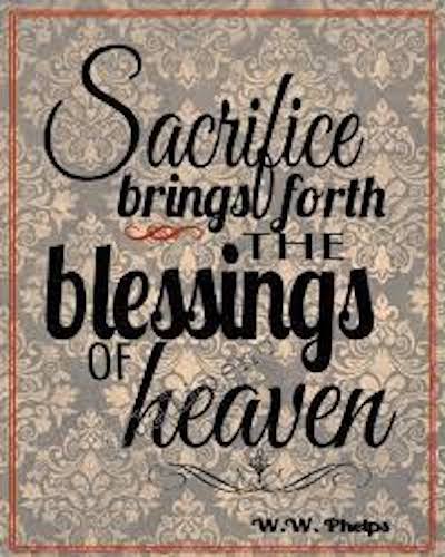 Sacrifice Quote