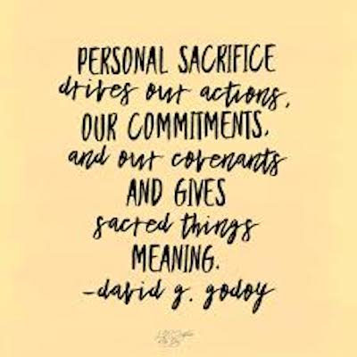 Sacrifice Quote