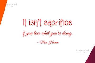 Sacrifice Quote