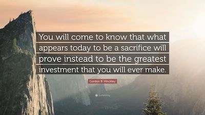 Sacrifice Quote