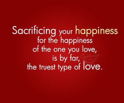 Sacrifice Quote