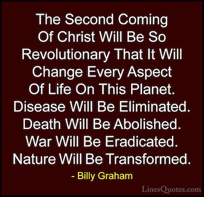Second Coming Quote