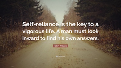 Self Reliance Quote