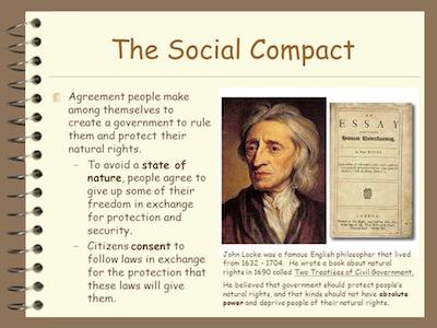 Social Compact John Locke