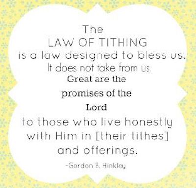 Tithing Quote