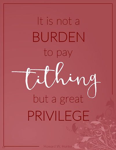 Tithing Quote