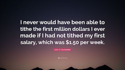 Tithing Quote
