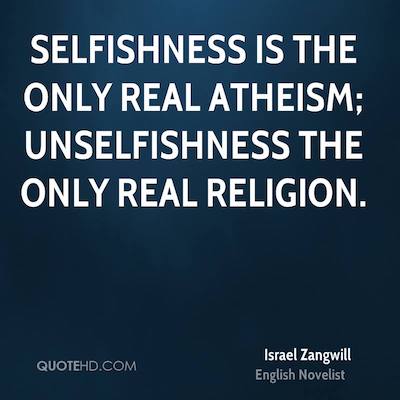 Unselfishness Quote