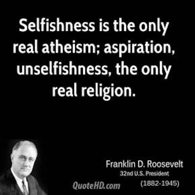Unselfishness Quote
