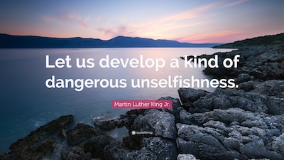 Unselfishness Quote