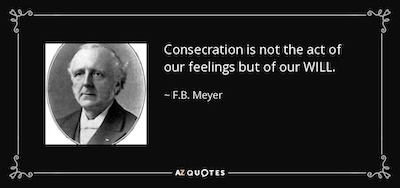 Consecration