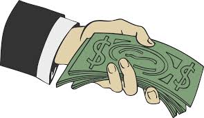 Handing Money