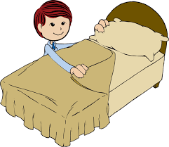 Kid Getting in Bed