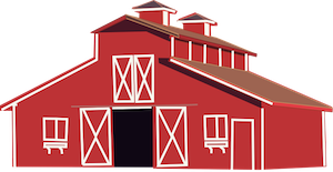 red barn