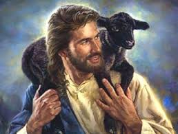 jesus with sheep