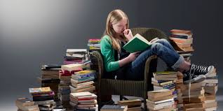 teen reading books