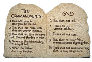 ten commandments